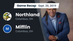 Recap: Northland  vs. Mifflin  2019