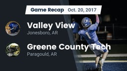 Recap: Valley View  vs. Greene County Tech  2017