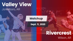 Matchup: Valley View vs. Rivercrest  2020