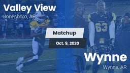 Matchup: Valley View vs. Wynne  2020