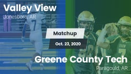 Matchup: Valley View vs. Greene County Tech  2020