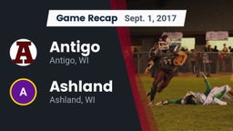 Recap: Antigo  vs. Ashland  2017