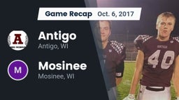 Recap: Antigo  vs. Mosinee  2017