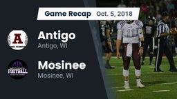 Recap: Antigo  vs. Mosinee  2018
