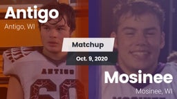 Matchup: Antigo vs. Mosinee  2020