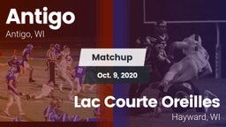 Matchup: Antigo vs. Lac Courte Oreilles  2020