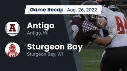 Recap: Antigo  vs. Sturgeon Bay  2022