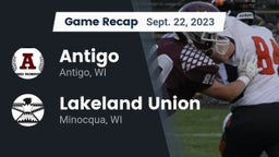 Recap: Antigo  vs. Lakeland Union  2023
