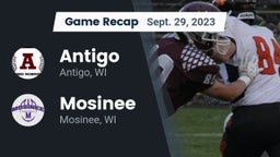 Recap: Antigo  vs. Mosinee  2023