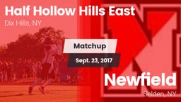 Matchup: Half Hollow Hills E vs. Newfield  2017