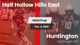 Matchup: Half Hollow Hills E vs. Huntington  2019