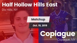 Matchup: Half Hollow Hills E vs. Copiague  2019