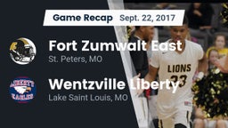 Recap: Fort Zumwalt East  vs. Wentzville Liberty  2017