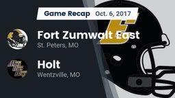 Recap: Fort Zumwalt East  vs. Holt  2017