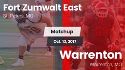 Matchup: Fort Zumwalt East vs. Warrenton  2017