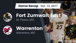 Recap: Fort Zumwalt East  vs. Warrenton  2017