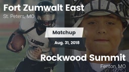 Matchup: Fort Zumwalt East vs. Rockwood Summit  2018
