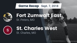 Recap: Fort Zumwalt East  vs. St. Charles West  2018
