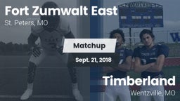 Matchup: Fort Zumwalt East vs. Timberland  2018