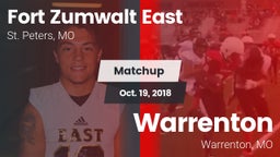 Matchup: Fort Zumwalt East vs. Warrenton  2018