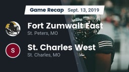 Recap: Fort Zumwalt East  vs. St. Charles West  2019