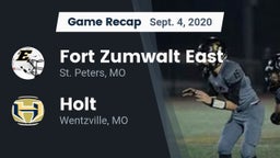 Recap: Fort Zumwalt East  vs. Holt  2020