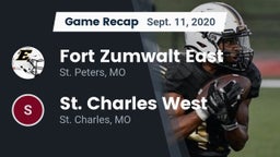 Recap: Fort Zumwalt East  vs. St. Charles West  2020