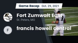 Recap: Fort Zumwalt East  vs. francis howell central 2021