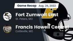 Recap: Fort Zumwalt East  vs. Francis Howell Central  2022
