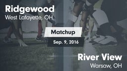 Matchup: Ridgewood vs. River View  2016