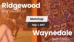 Matchup: Ridgewood vs. Waynedale  2017