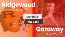 Matchup: Ridgewood vs. Garaway  2017