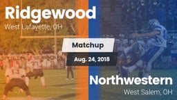 Matchup: Ridgewood vs. Northwestern  2018