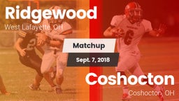Matchup: Ridgewood vs. Coshocton  2018