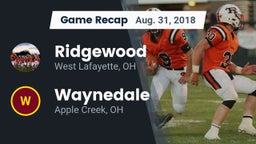 Recap: Ridgewood  vs. Waynedale  2018