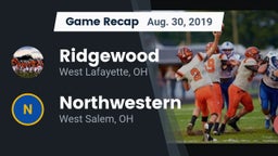 Recap: Ridgewood  vs. Northwestern  2019