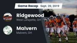 Recap: Ridgewood  vs. Malvern  2019