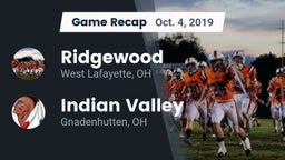 Recap: Ridgewood  vs. Indian Valley  2019