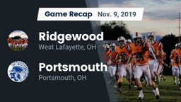 Recap: Ridgewood  vs. Portsmouth  2019
