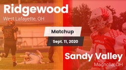 Matchup: Ridgewood vs. Sandy Valley  2020