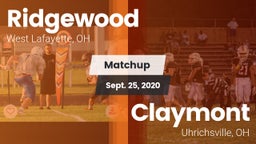 Matchup: Ridgewood vs. Claymont  2020