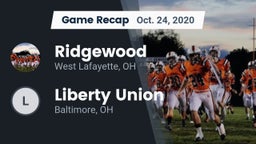 Recap: Ridgewood  vs. Liberty Union  2020
