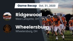 Recap: Ridgewood  vs. Wheelersburg  2020