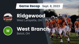 Recap: Ridgewood  vs. West Branch  2023