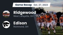 Recap: Ridgewood  vs. Edison  2023