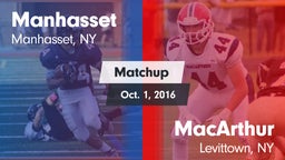 Matchup: Manhasset vs. MacArthur  2016