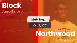 Matchup: Block vs. Northwood  2016