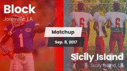 Matchup: Block vs. Sicily Island  2017