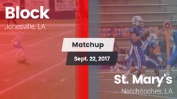 Matchup: Block vs. St. Mary's  2017