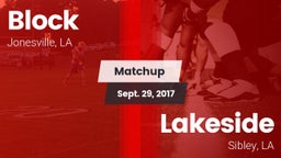Matchup: Block vs. Lakeside  2017